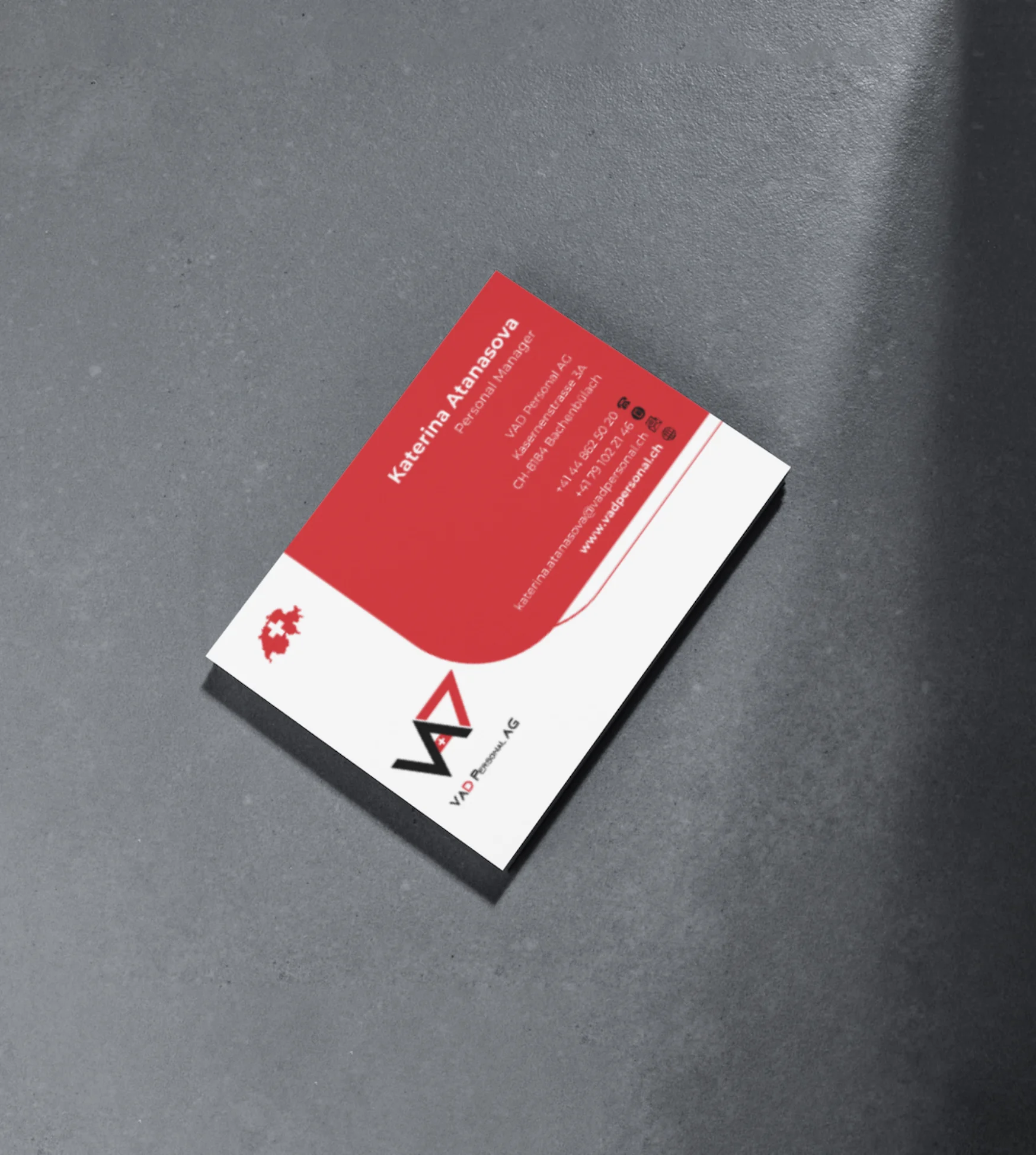 Personalvermittlung Digital Branding Schweiz Switzerlnad Swiss ch VAD Personal Portfolio 3